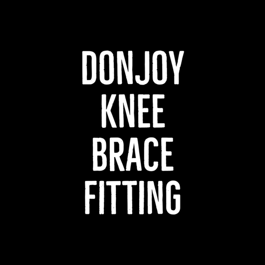 DonJoy Knee Brace Fitting