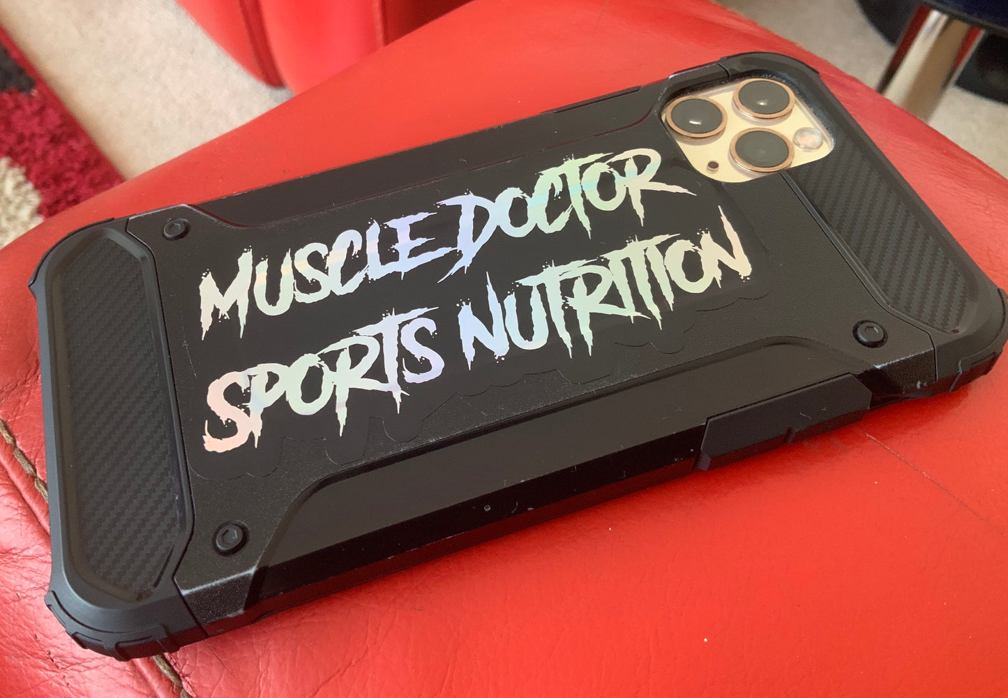 Iridescent Muscle Doctor Stickers